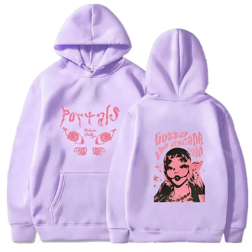 Melanie Martinez Long Sleeve Hooded Sweatshirts Harajuku Street Fashion Sweaters Casual Portals Tour Hoodies From Amy Martinez