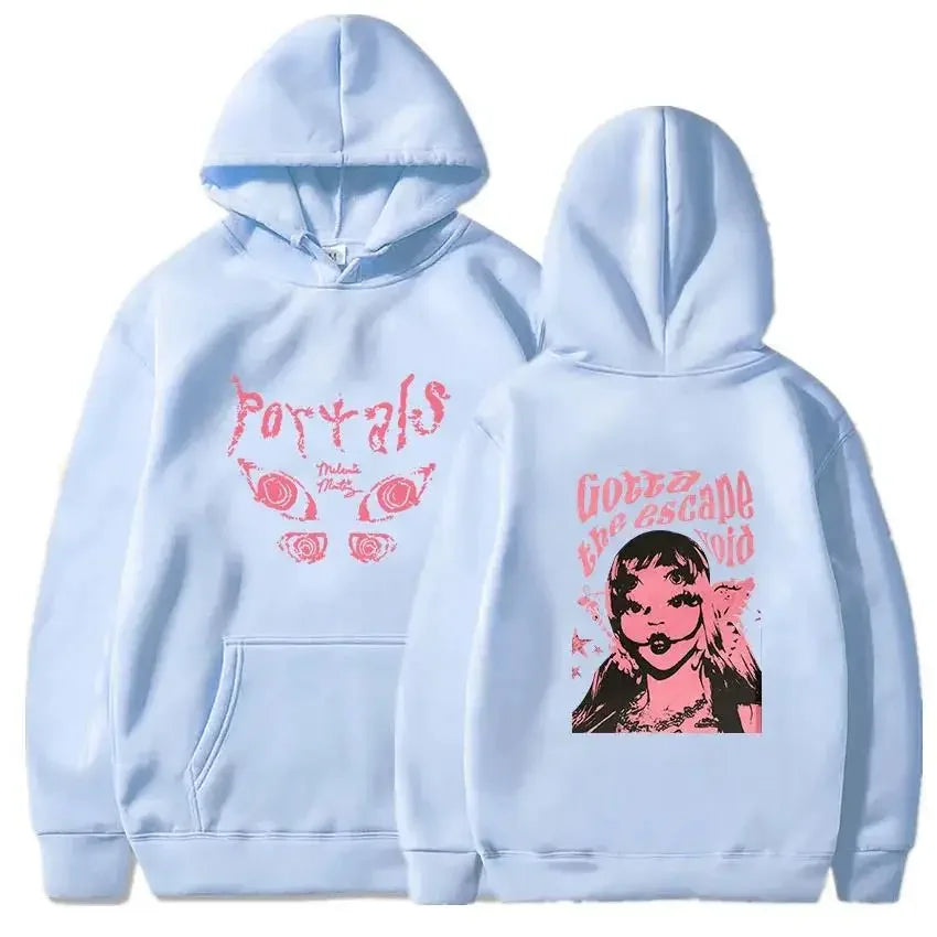 Melanie Martinez Long Sleeve Hooded Sweatshirts Harajuku Street Fashion Sweaters Casual Portals Tour Hoodies From Amy Martinez