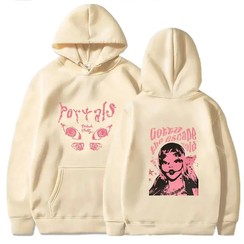 Melanie Martinez Long Sleeve Hooded Sweatshirts Harajuku Street Fashion Sweaters Casual Portals Tour Hoodies From Amy Martinez